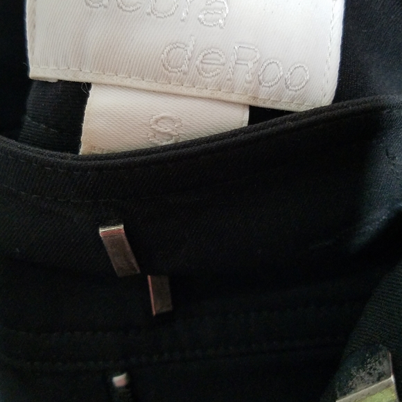 debra deroo trousers pants classic office wide leg casual - Picture 7 of 7